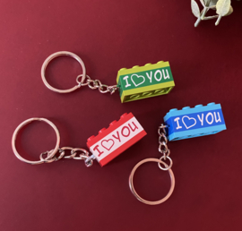 lego® sleutelhanger I LOVE YOU