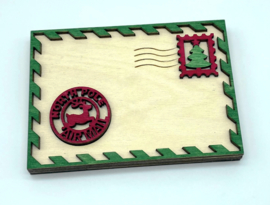 origineel houten geschenk voor geld of kadokaart