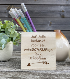 Pennenpotje juf/meester einde schooljaar