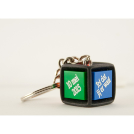 lego®dobbelsteensleutelhanger