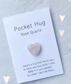 Pocker Hug Roze Quarts