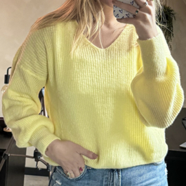 Mila knit geel