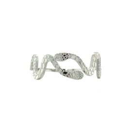 Snake ring zilver