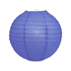 Lampion donkerblauw papier 35 cm