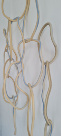 'Lace' yellow blue
