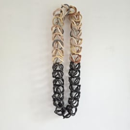 'Moving horizon' black-multi colors