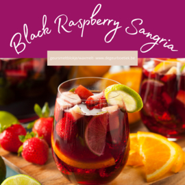 Geur smeltblokje - Black Raspberry Sangria