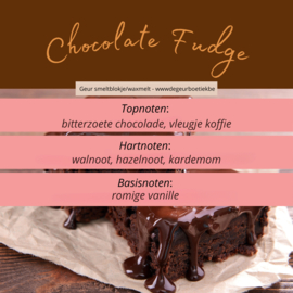 Geur smeltblokje - Chocolate Fudge