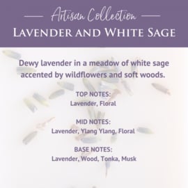 6-pack geur smeltblokjes - Lavender & White Sage