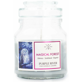 Purple River artisanale geurkaars - Magical Forest - 113g