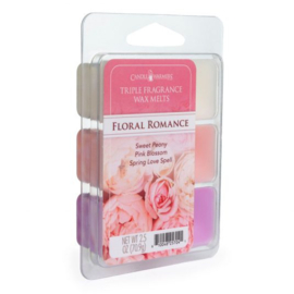 6-pack geur smeltblokjes - Floral Romance Triple