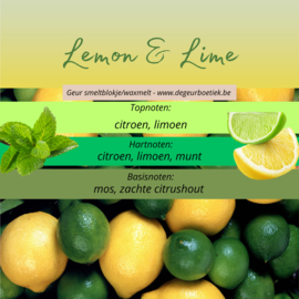 Geur smeltblokje - Lemon & Lime