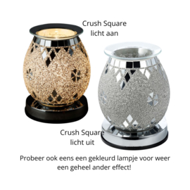 Geurlamp en waxwarmer  - Crush Diamond Square