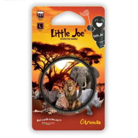 Little Joe - Citronella Armbanden - Large Zwart