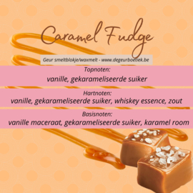 Geur smeltblokje - Caramel Fudge