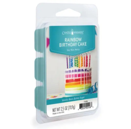 CandleWarmers geurblokjes - Rainbow Birthday Cake