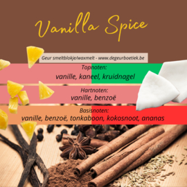 Geur smeltblokje - Vanilla Spice