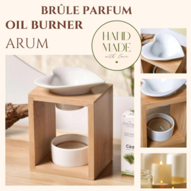 Olie/wax brander - Naturéa - Bamboo Aronskelk