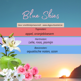 Geur smeltblokje - Blue Skies