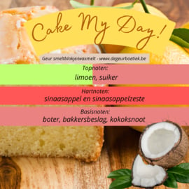 Geur smeltblokje - Cake My Day!