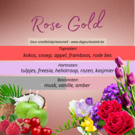 Geur smeltblokje - Rose Gold Cashmere