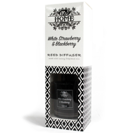 Geurstokjes (reed diffuser) - White Strawberry & Blackberry