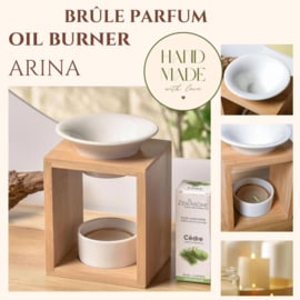 Olie/wax brander - Naturéa - Bamboo Arina