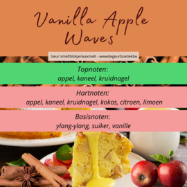 Geur smeltblokje - Apple Vanilla Waves