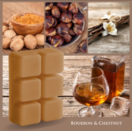 6-pack geur smeltblokjes - Bourbon & Chestnut