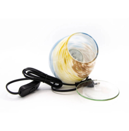 Geurlamp/waxwarmer - Modern Glass