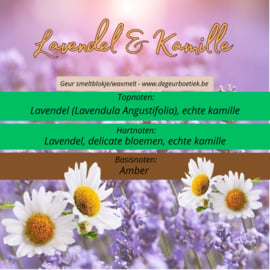 Geur smeltblokje - Lavendel & Kamille