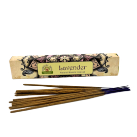 Natuurlijke Indiase wierook - Lavendel