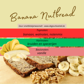 Geur smeltblokje - Banana Nut Bread