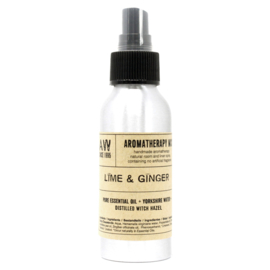 100ml aromatherapie vernevelaar spray - Limoen & Gember