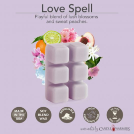 6-pack geur smeltblokjes - Love Spell Classic