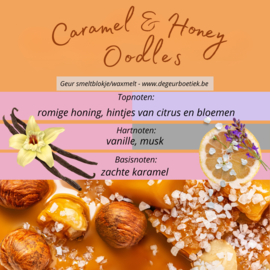 Geur smeltblokje - Caramel & Honey Oodles