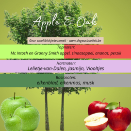 Geur smeltblokje - Apple & Oak