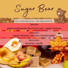 Geur smeltblokje - Sugar Bear