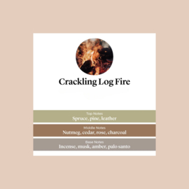 Crackling Log Fire