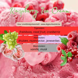 Geur smeltblokje - Raspberry Ice Cream