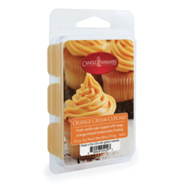 6-pack geur smeltblokjes - Orange Cream Cupcake