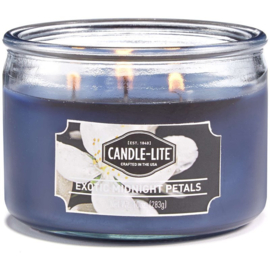 Candle-Lite - 3-lonten - Exotic Midnight Petals