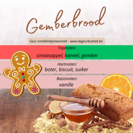 Geur smeltblokje - Gemberbrood