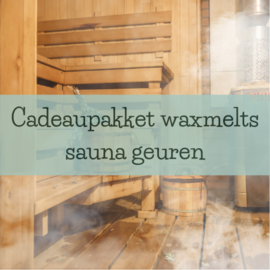 Cadeaupakket waxmelts - sauna geuren