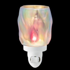 Tafel geurlamp/waxwarmer - Bubbled Iridescent