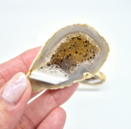 Agaat Geode (zie filmpje)