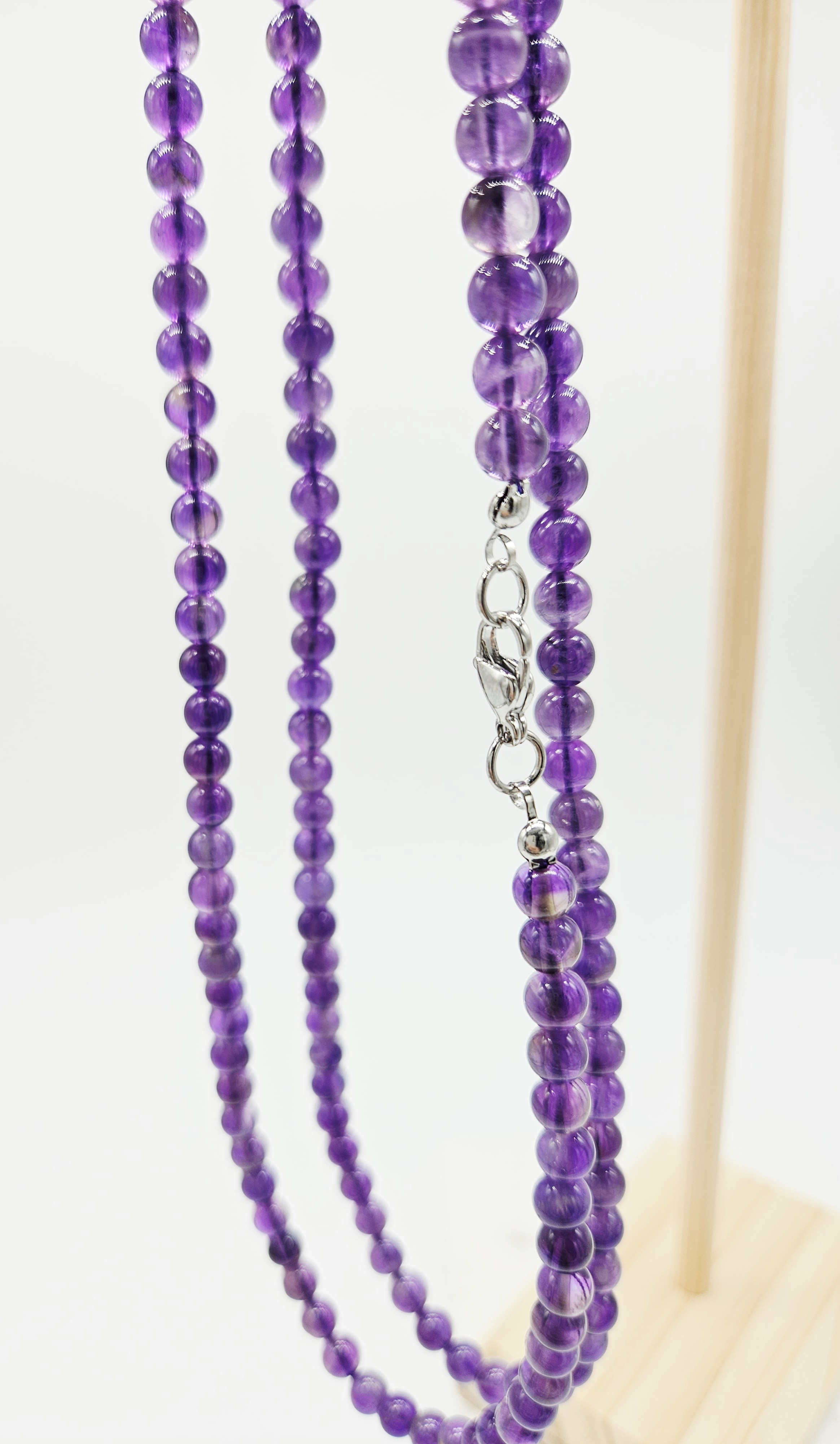 Amethist Ketting met Slotje