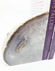 Agaat boekensteun (zie filmpje)