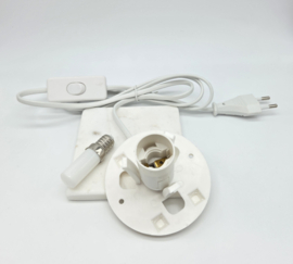 Seleniet Lamp ± 20cm hoog (zie filmpje)