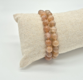 Maansteen armband 8mm